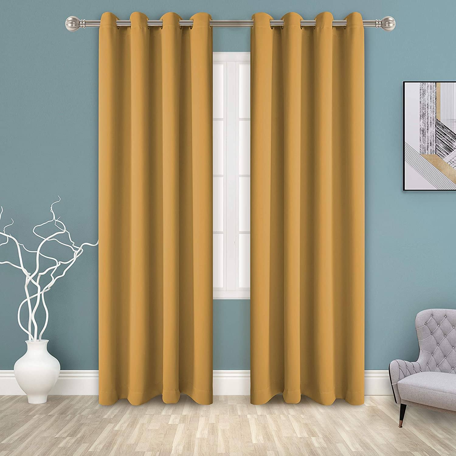 Grommet Top Room Darkening Blackout Curtain Panels Cheap Sale Websites