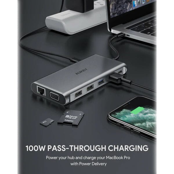 Aukey 12-in-1 USB-C Hub Comfortable Cheap Online