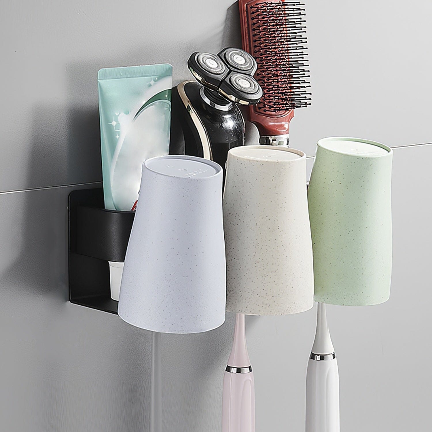 Multifunctional Toothbrush Holder Rack Organizer Pay With Visa