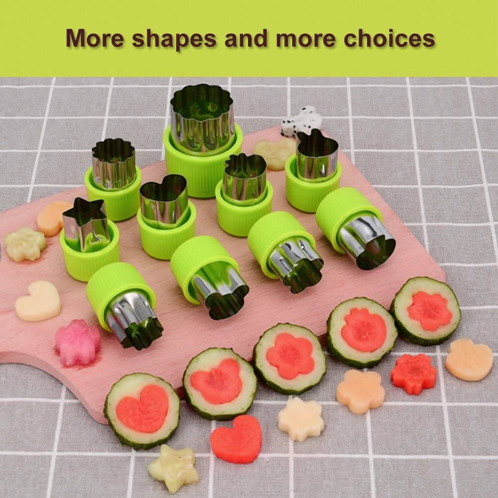 9-Pieces Set: LENK Vegetable Cutter Shapes Sale Original