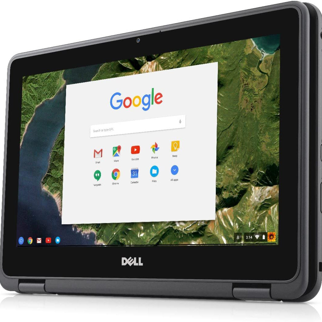 Dell Chromebook 11-3189 Intel Celeron N3060 X2 1.6GHz (Refurbished) Quality Free Shipping