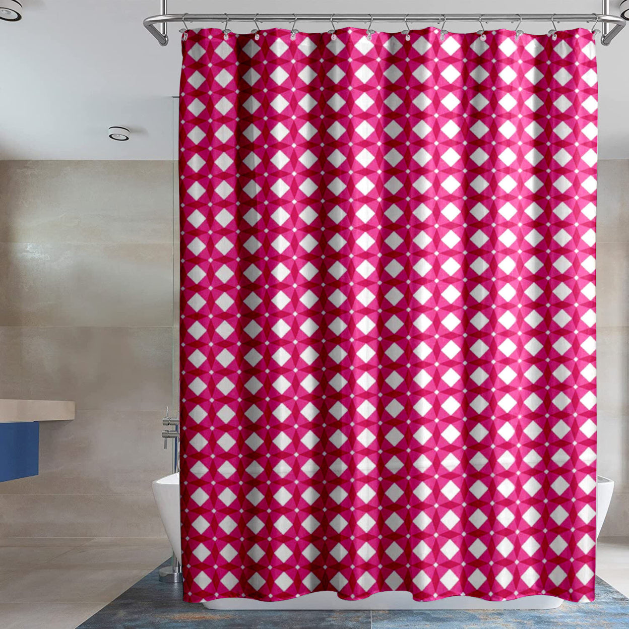 2-Pack: Water-Proof Printed Peva Shower Curtain Cheap Genuine