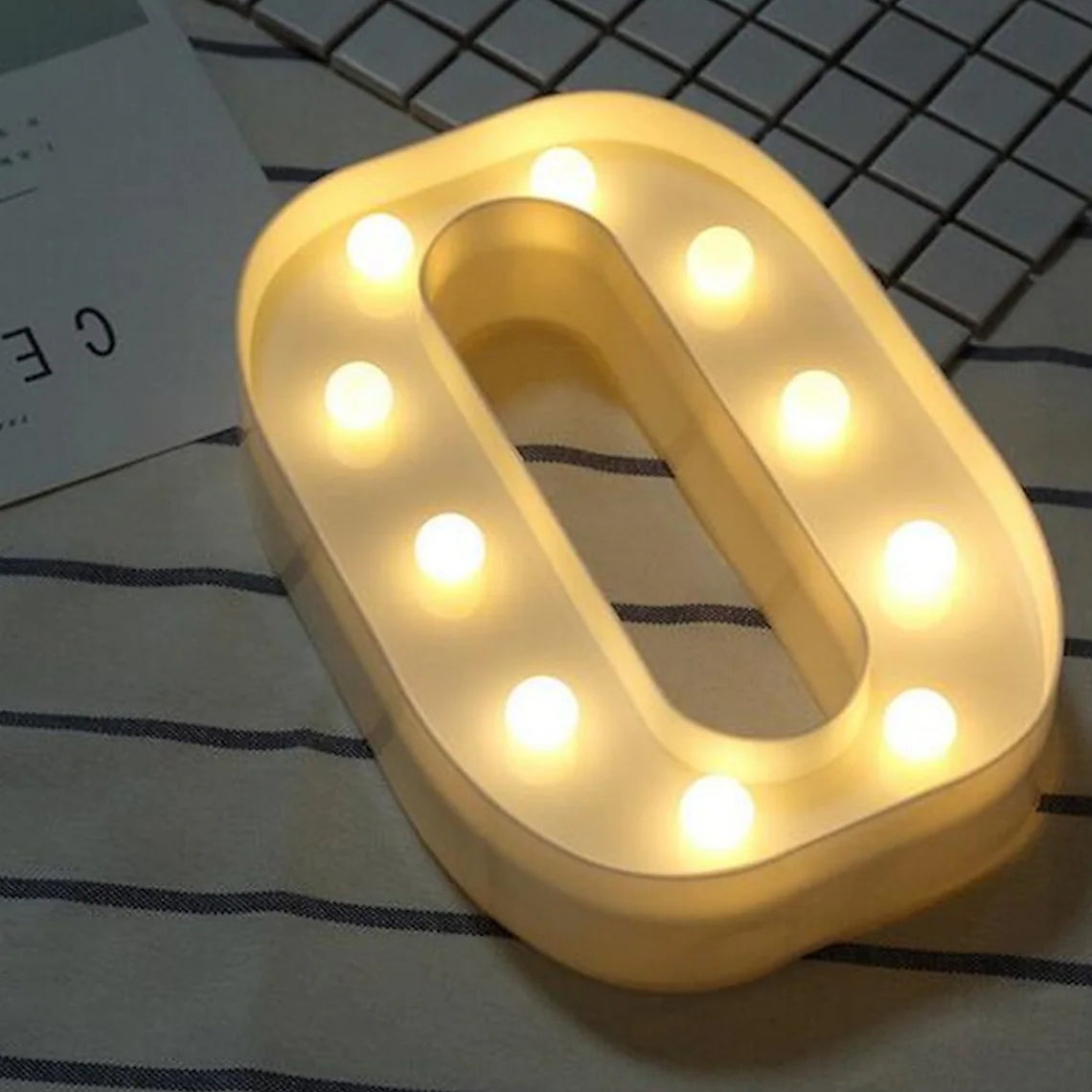 LED Alphabet Light Sale Authentic