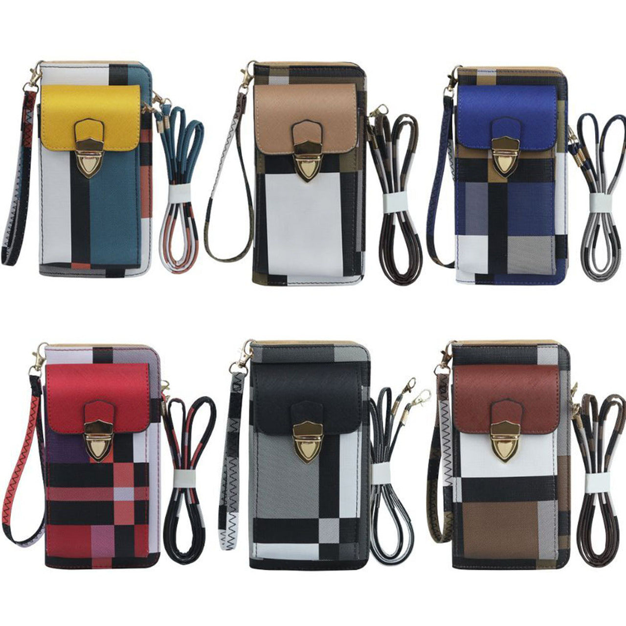 Women's Cell Phone Cross-Body Wallet Pouch Cheap Explore