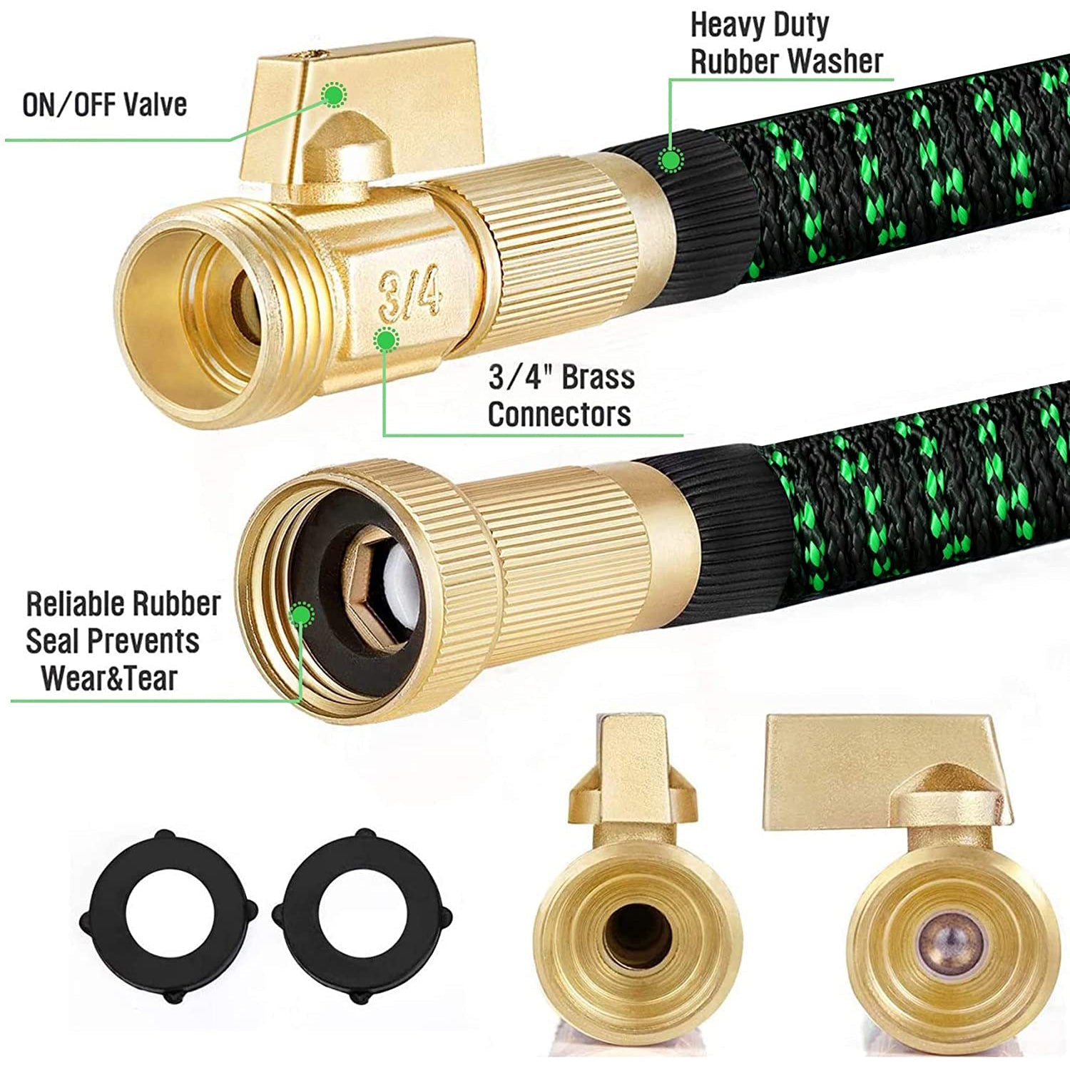 Vorey Flexible Lightweight Expandable Garden Hose Clearance Best Place