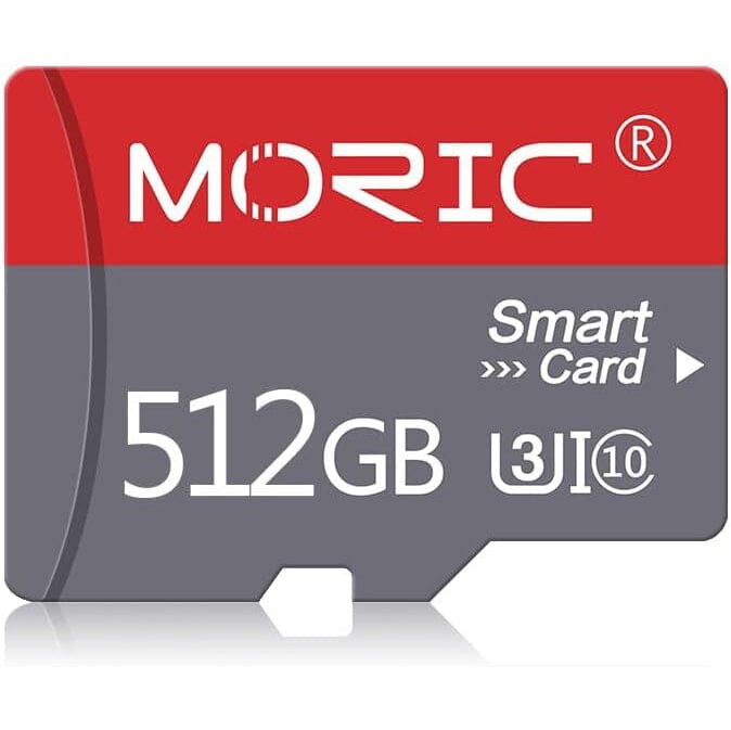 Moric 512GB Micro SD Card Fast Speed MicroSDXC UHS-I Memory Card  (Refurbished) Free Shipping Marketable