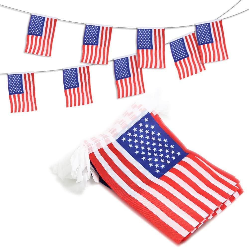 USA American String Pennant Banners Excellent Sale Online