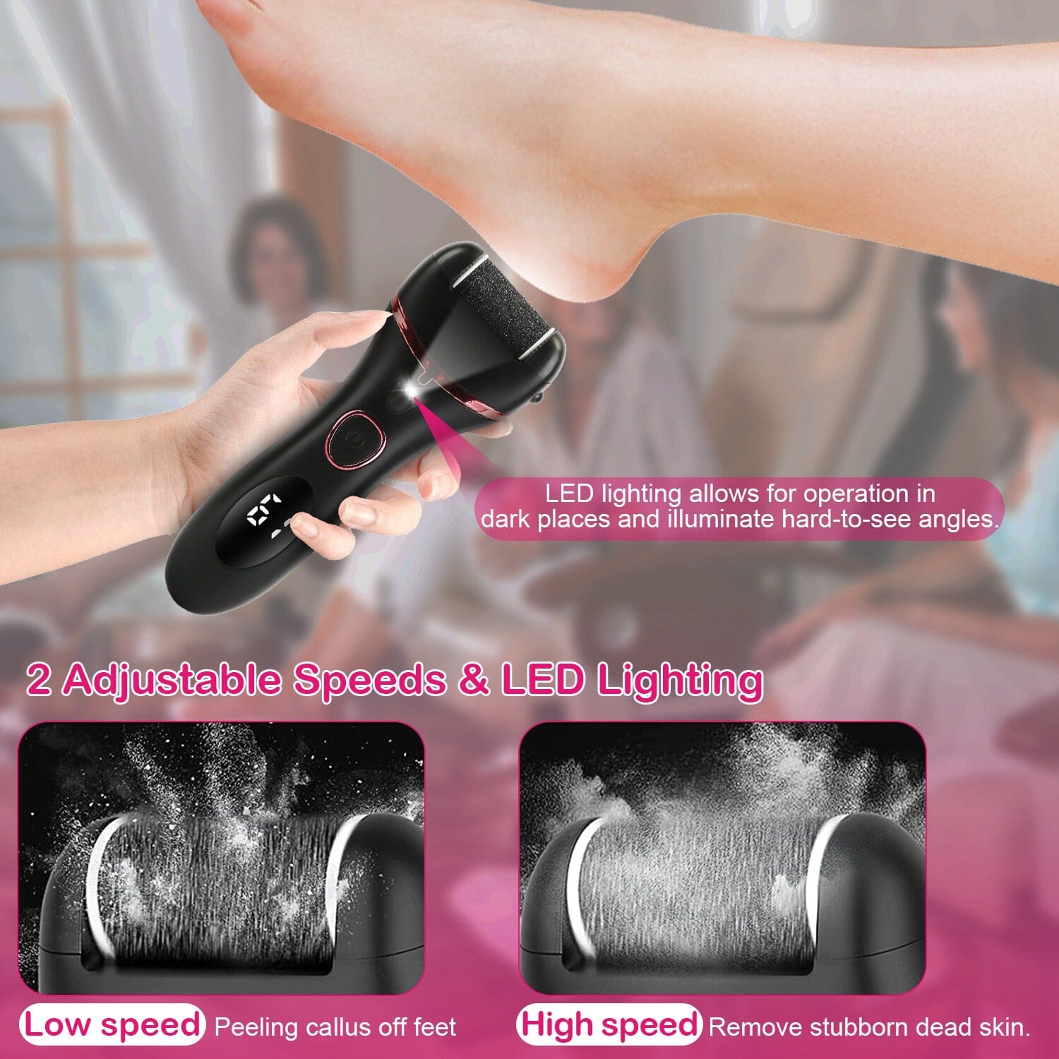 18-in-1 Electric Foot Callus Remover Tool Many Kinds Of Sale Online