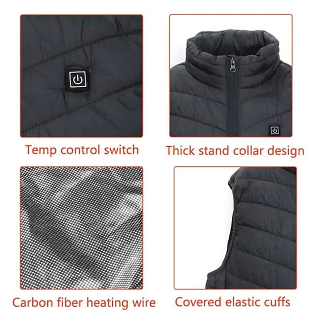 Nine Districts Intelligent Heating Vest Electric Heating Sale Fashion