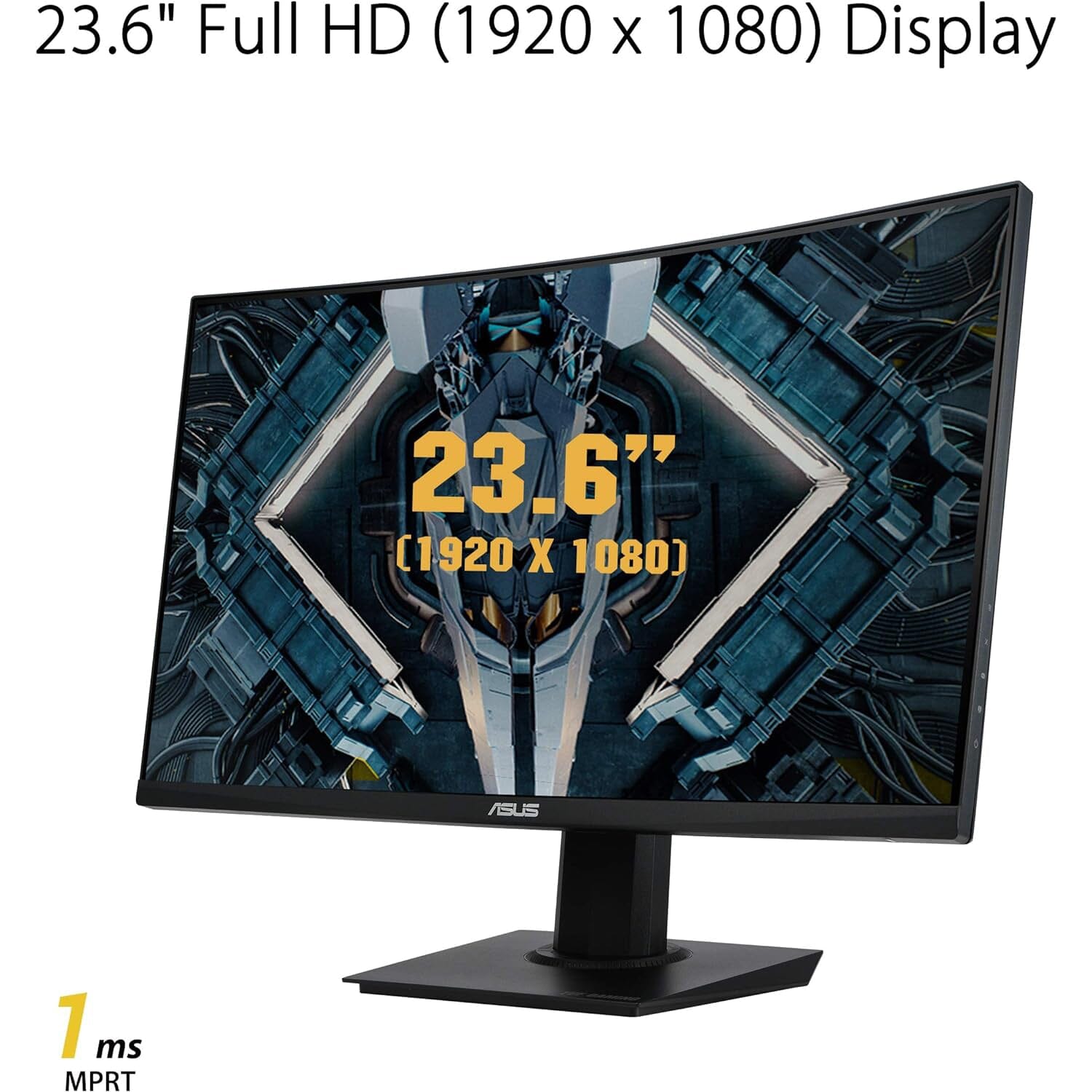 ASUS TUF Gaming 23.6 1080P Curved Monitor (VG24VQE)  (Refurbished) Cheap Low Shipping Fee