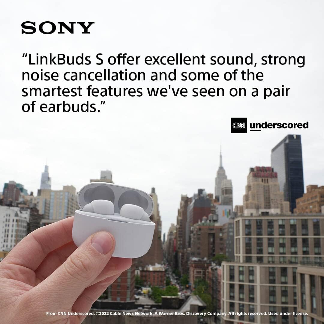 Sony LinkBuds S Truly Wireless Noise Canceling Earbud Headphones with Alexa Built-in  (Refurbished) Visit