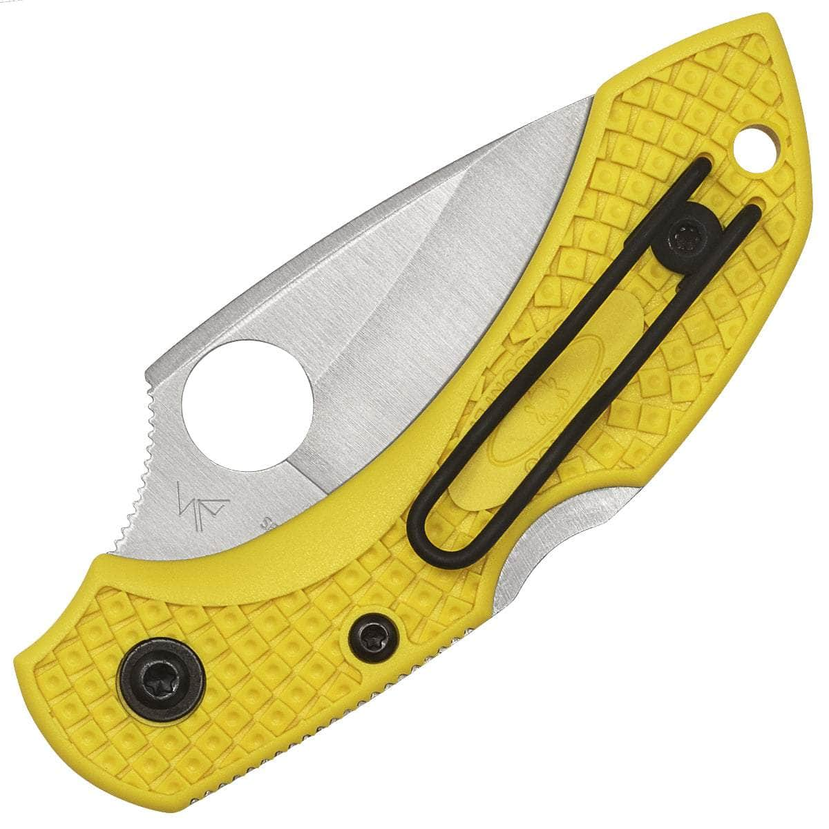 Spyderco Dragonfly 2 Salt, 2.25 Serrated H1 Blade, Yellow FRN Handle - C28SYL2 Buy Cheap Explore