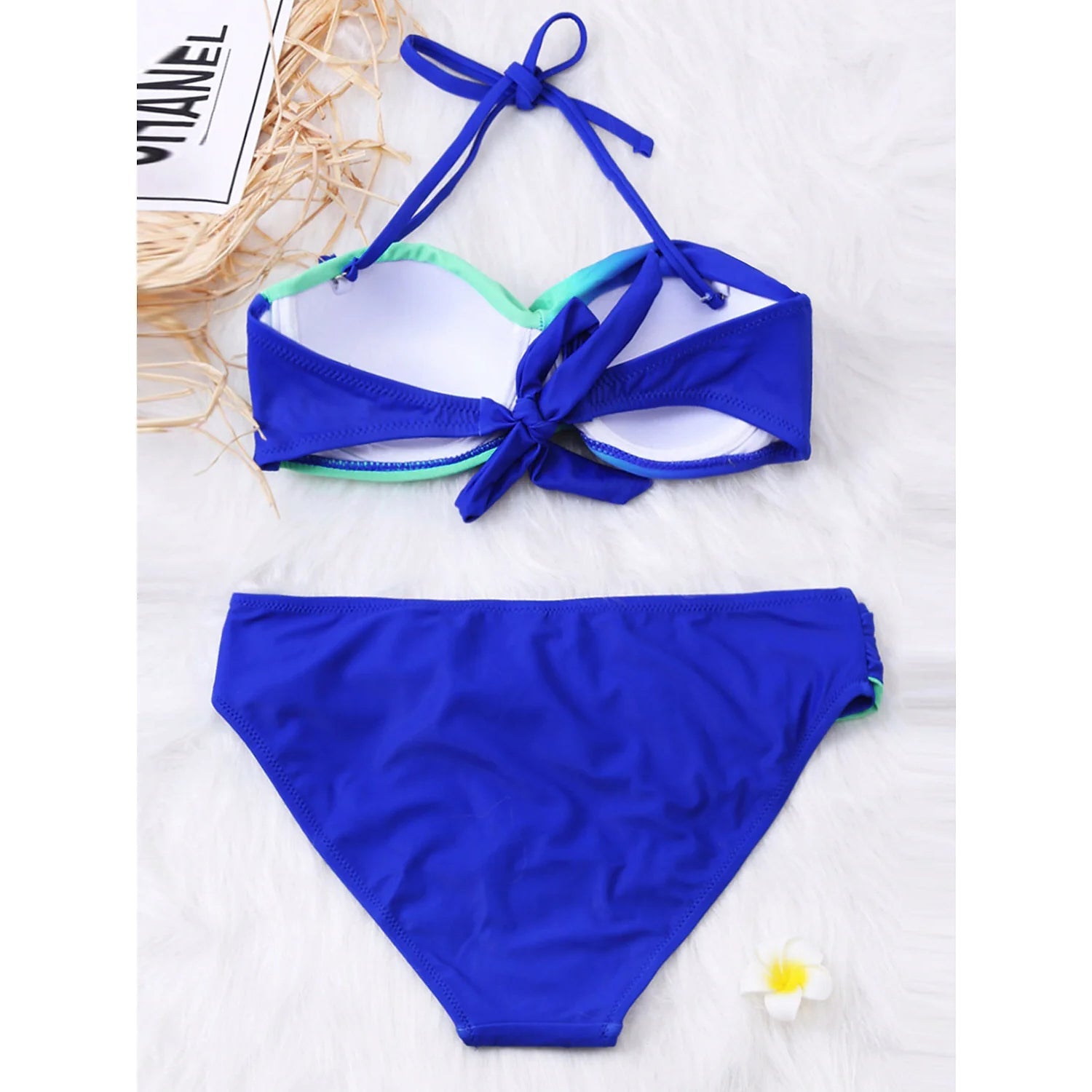 2-Piece: Women's Tie Dye Swimwear Bikini Set Cheap Sale Now