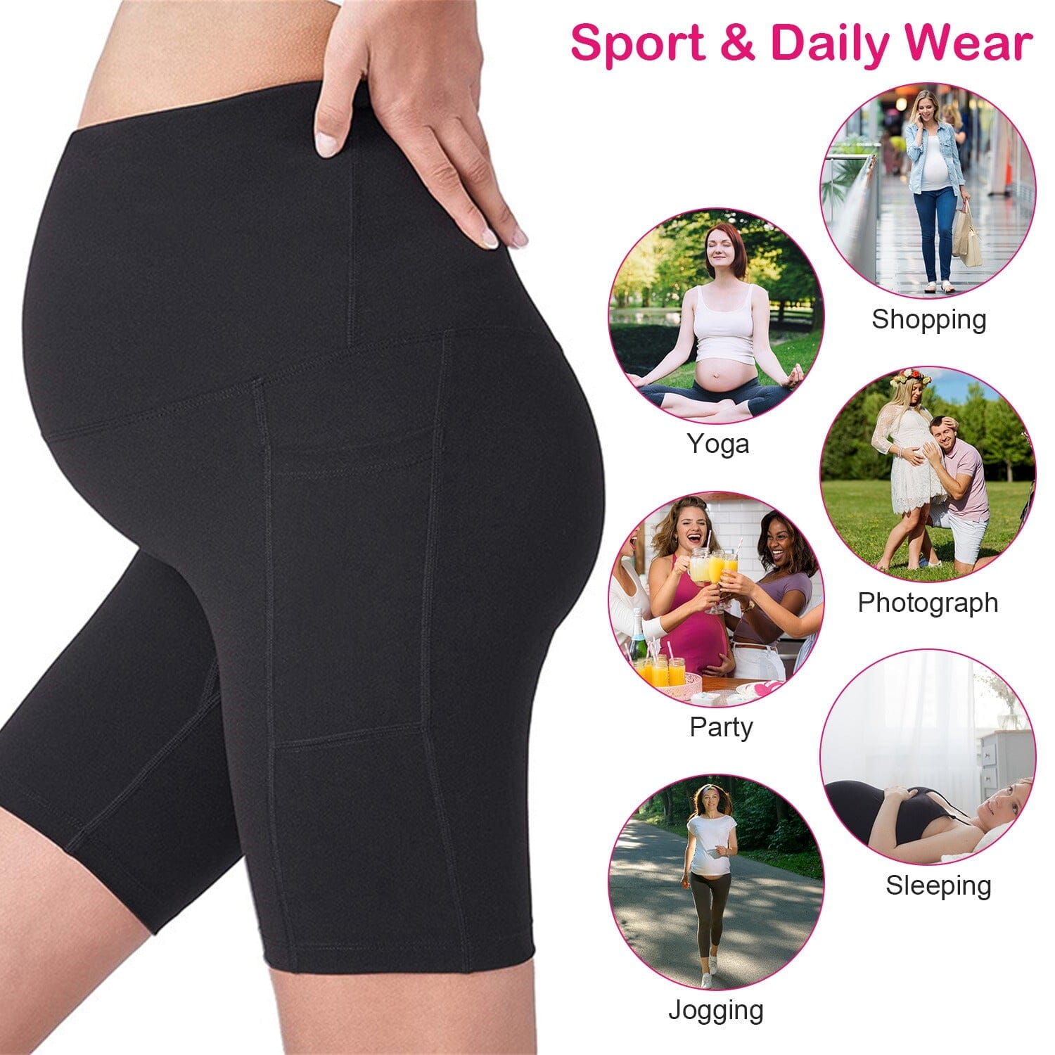 Women Maternity Seamless Shorts Sale 2025 Newest