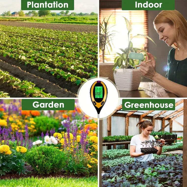 4-in-1 Digital Soil Moisture Meter Outlet Locations For Sale