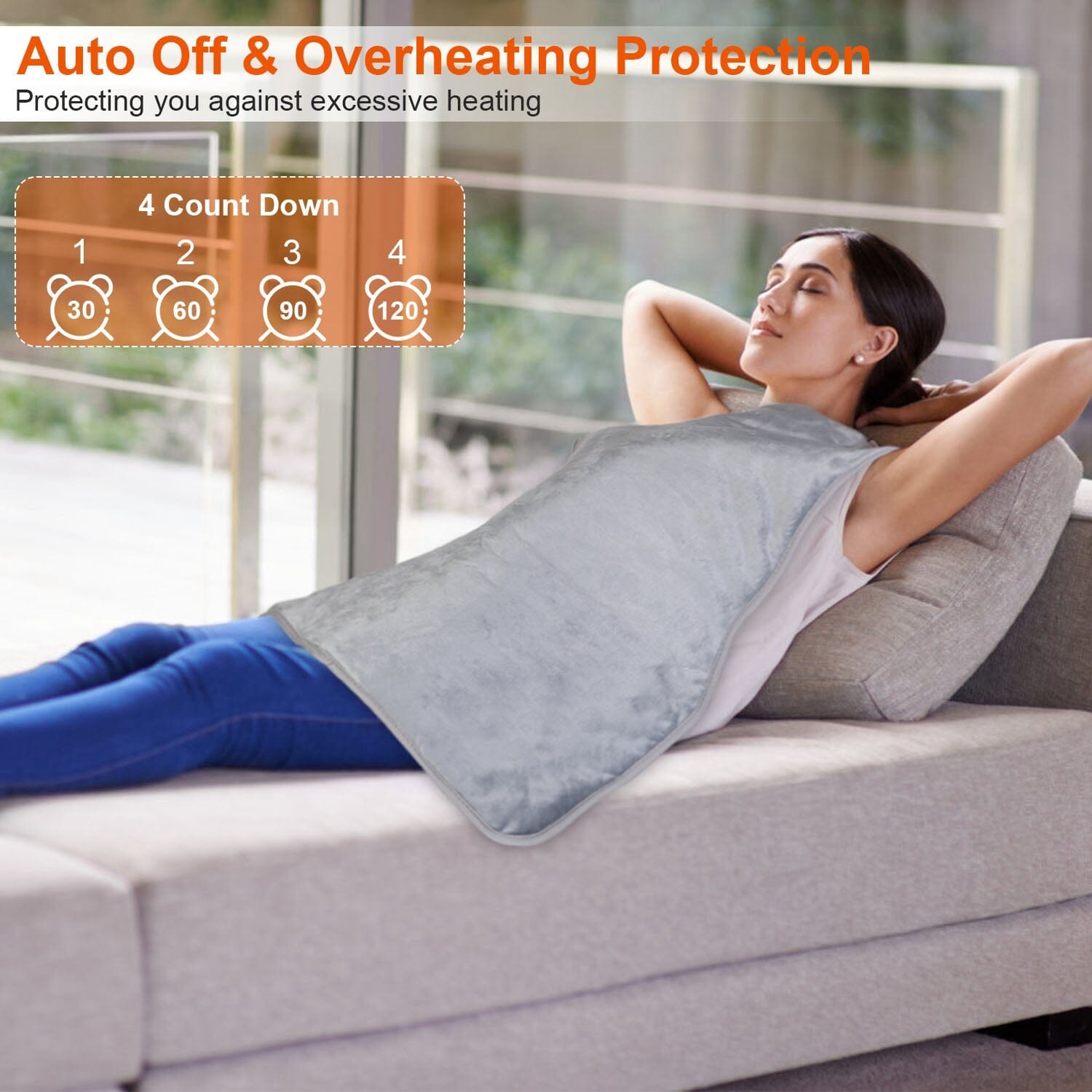 Electric Heating Wrap for Neck Shoulder Low Pice Fee Shipping Cheap Online