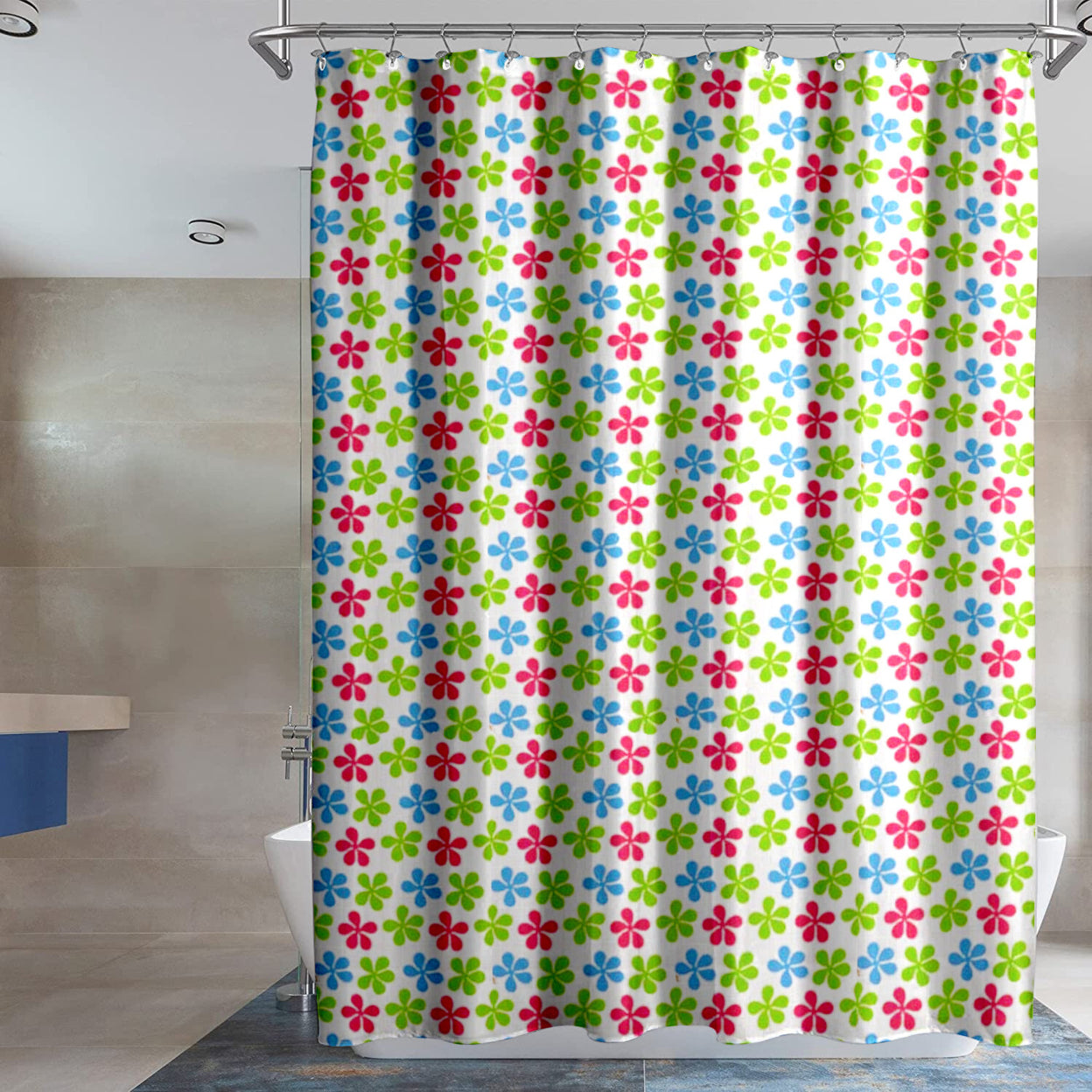 2-Pack: Water-Proof Printed Peva Shower Curtain Cheap Genuine