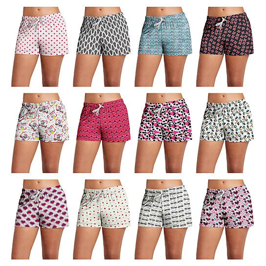 3-Pack: Women's Comfy Lounge Bottom Pajama Shorts with Drawstring Wide Range Of Sale Online