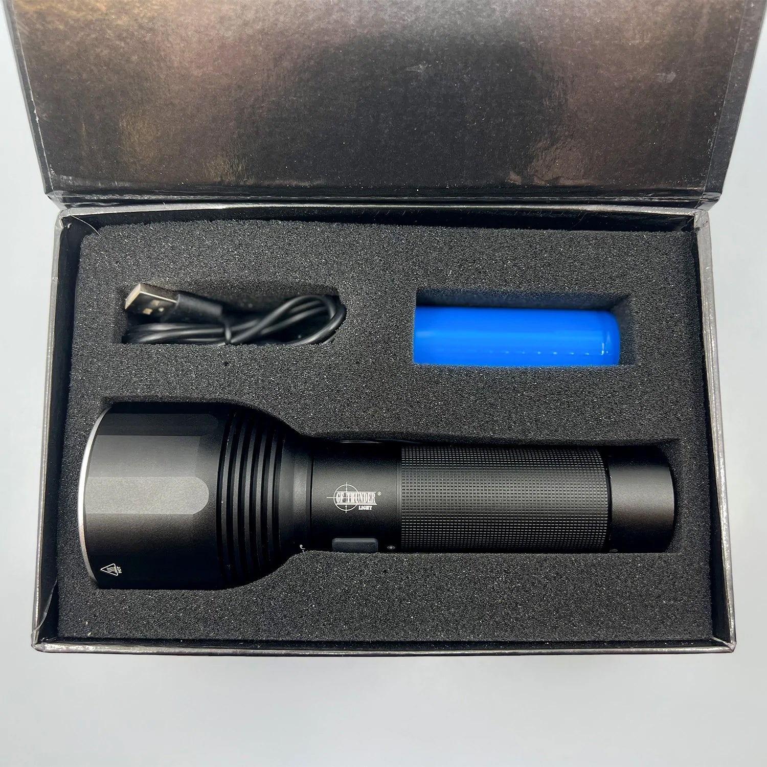 Tactical 2000 Lumens LED Flashlight Sale Real