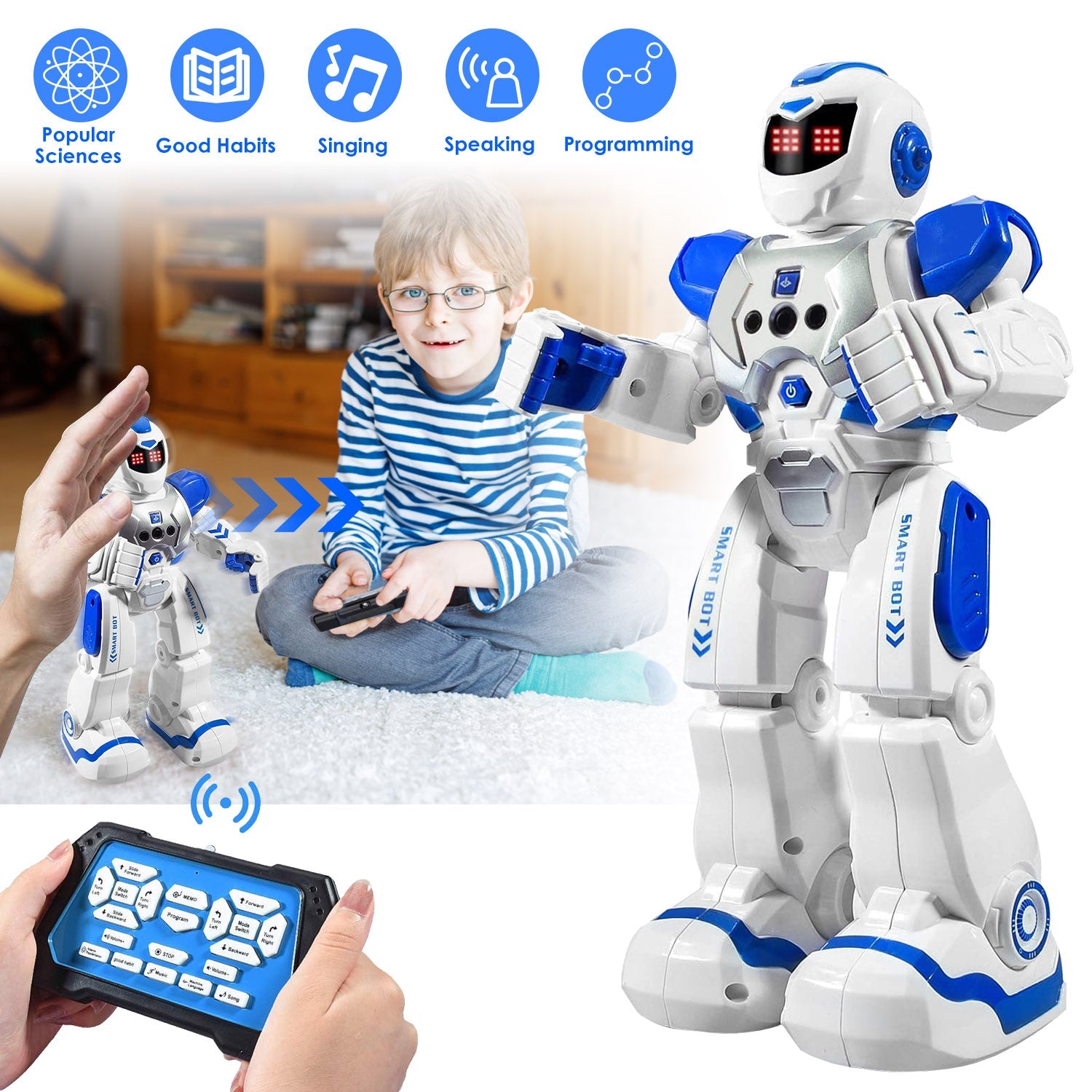 Gesture Sensing Intelligent Remote Control Robot Buy Cheap Classic