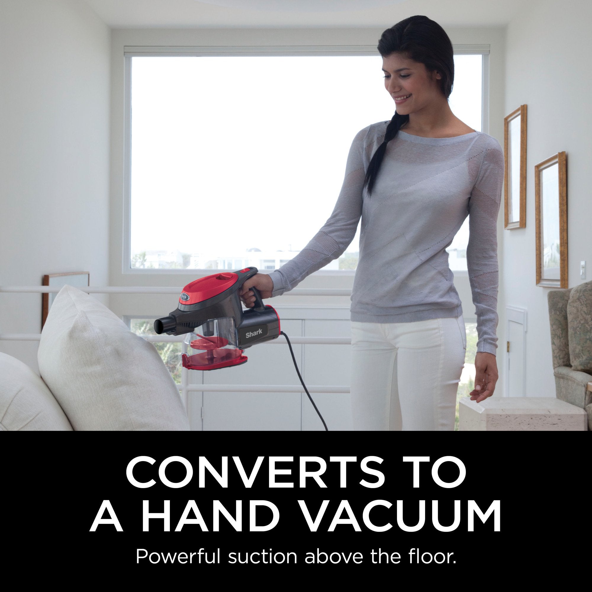 Shark CS110 Ultra-Lightweight Corded Stick Vacuum (Refurbished) Cheap Pice Low Shipping Fee