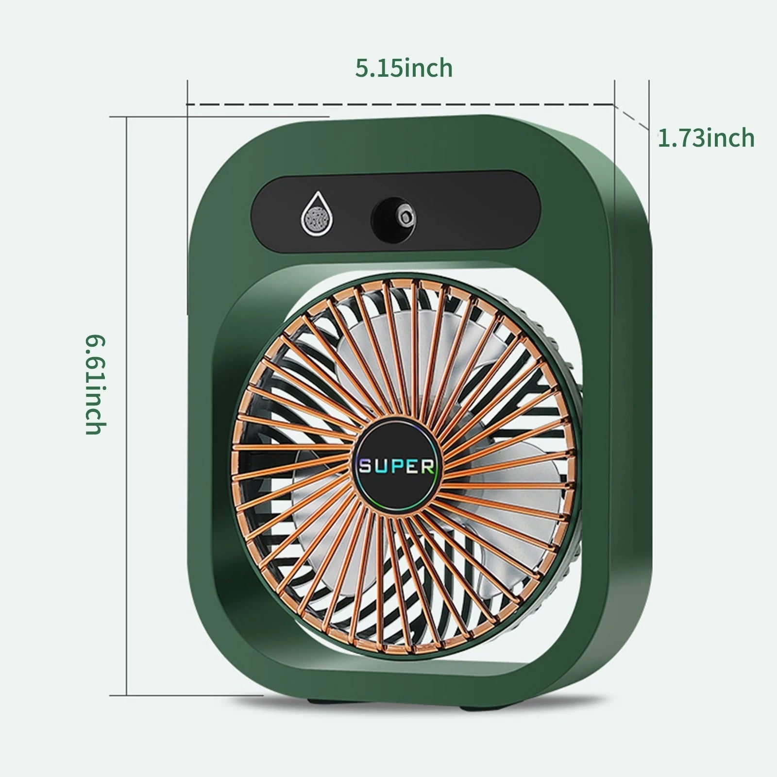 USB Rechargeable Desktop Spray Fan Free Shipping Shop For