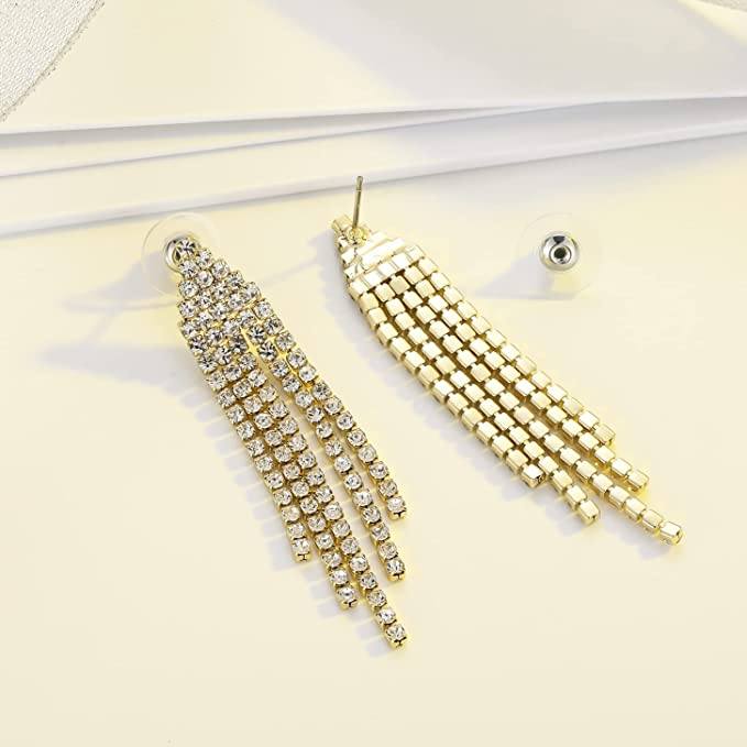 Tassel Linear Drop Earrings Good Selling Online