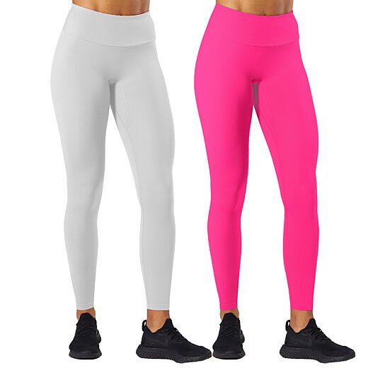 2-Pack: Women's High Waisted Ultra-Soft Yoga Leggings Sale 100% Authentic