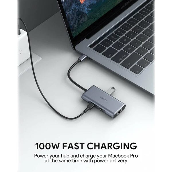 Aukey 6-in-1 USB-C Hub Cheap Sale Websites