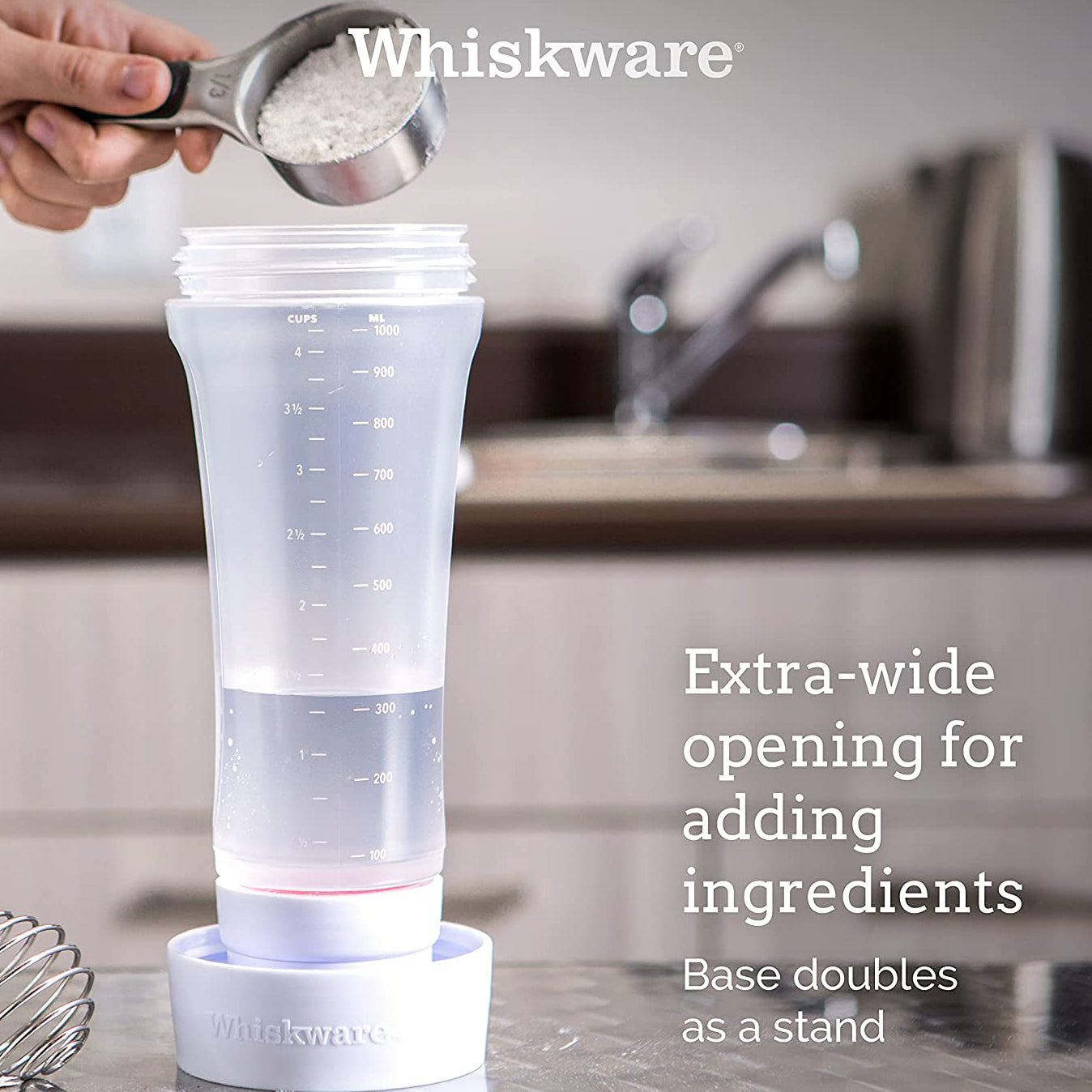 Whiskware Pancake Batter Dispenser and Mixer Recommend For Sale