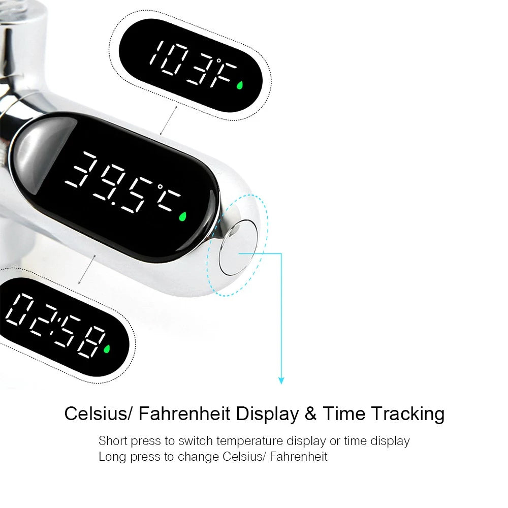 LED Digital Shower Thermometer Outlet Ebay