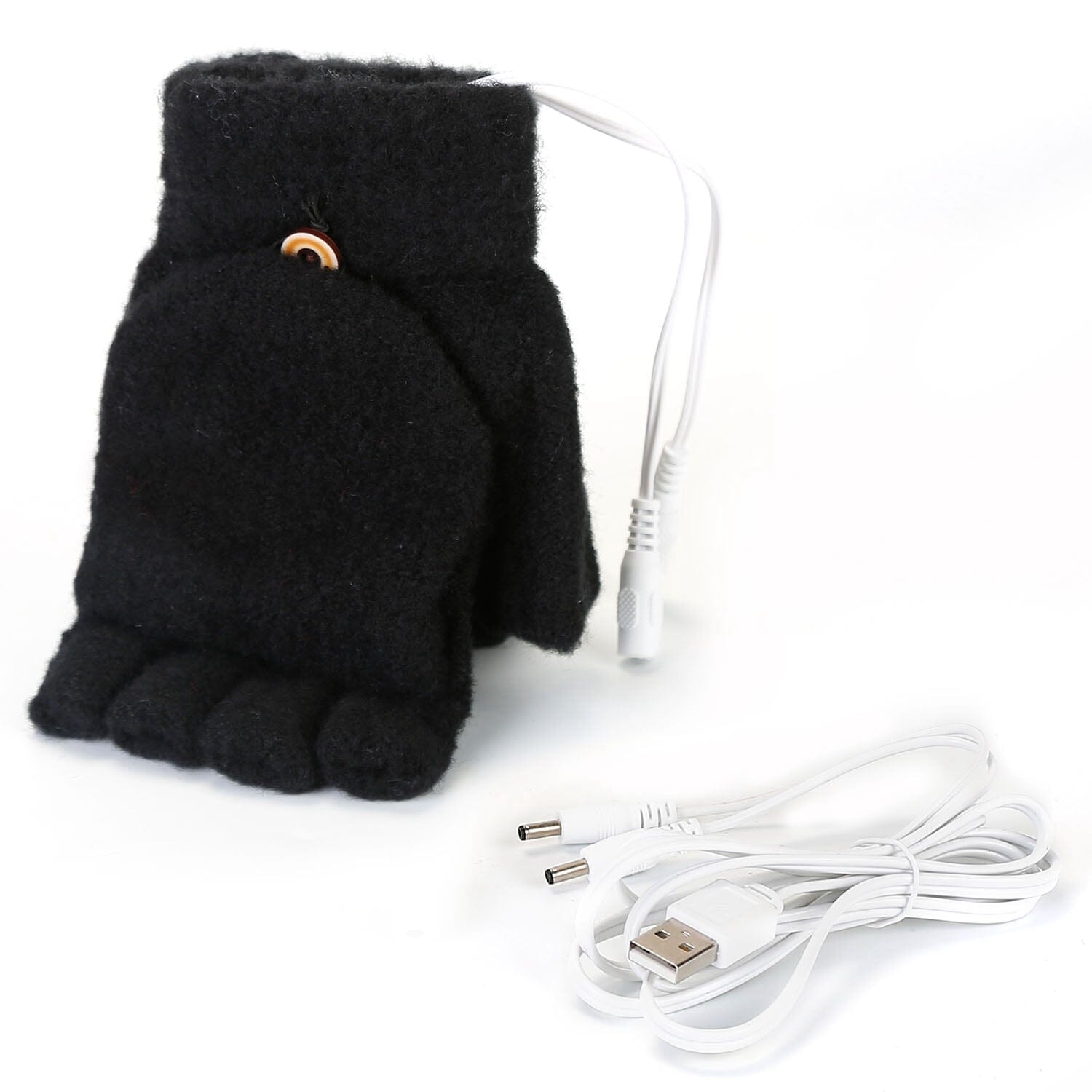 USB Wool Heated Gloves Mitten Cheap Best Seller