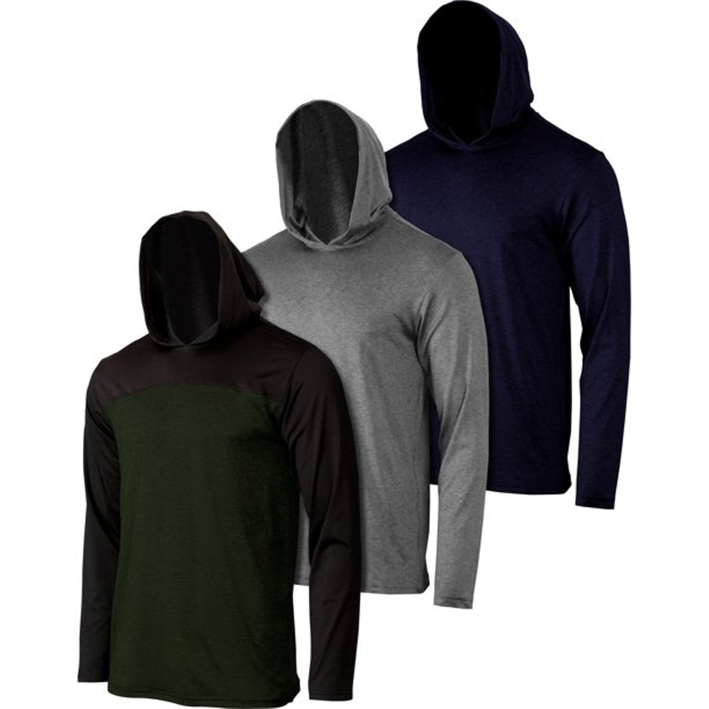 3-Pack: Men's Moisture Wicking Lightweight Hoodies Sale Release Dates