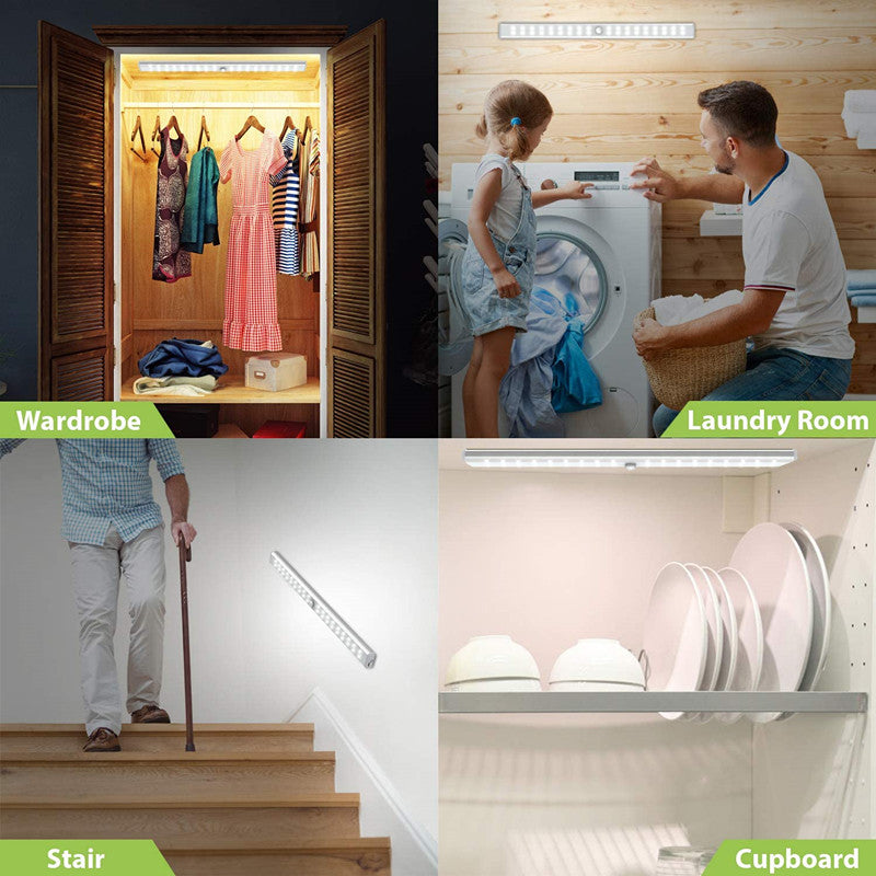 4-Pack: Stick Anywhere LED Motion Sensor Light Clearance Online Online