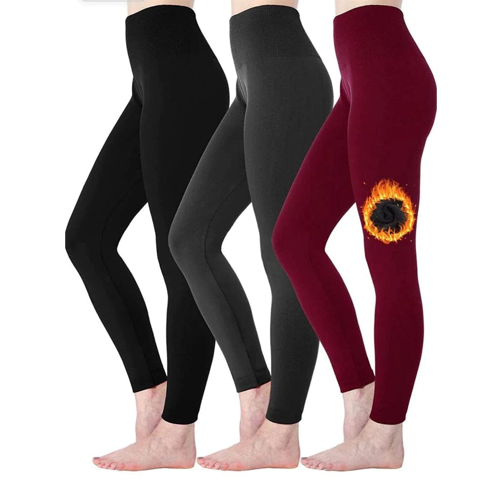 3-Pack: Women’s Fleece Lined Leggings High Waist Soft Stretchy Warm Leggings Cheap Sale Visit