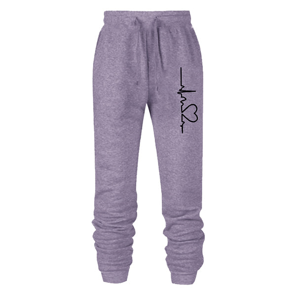 Women's Heartbeat Joggers Sweatpants Free Shipping Manchester