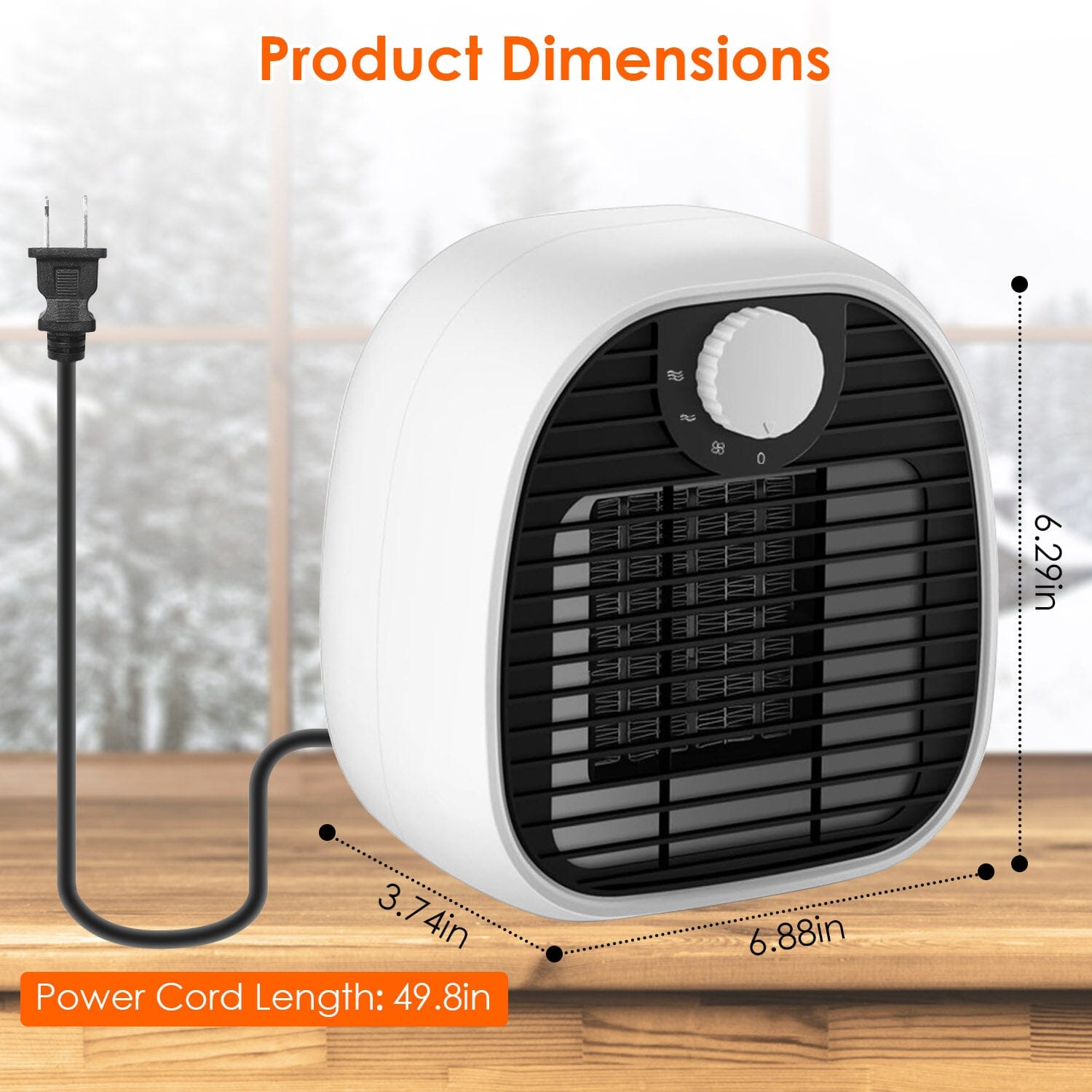 1000W Portable Electric Heater Sale Real