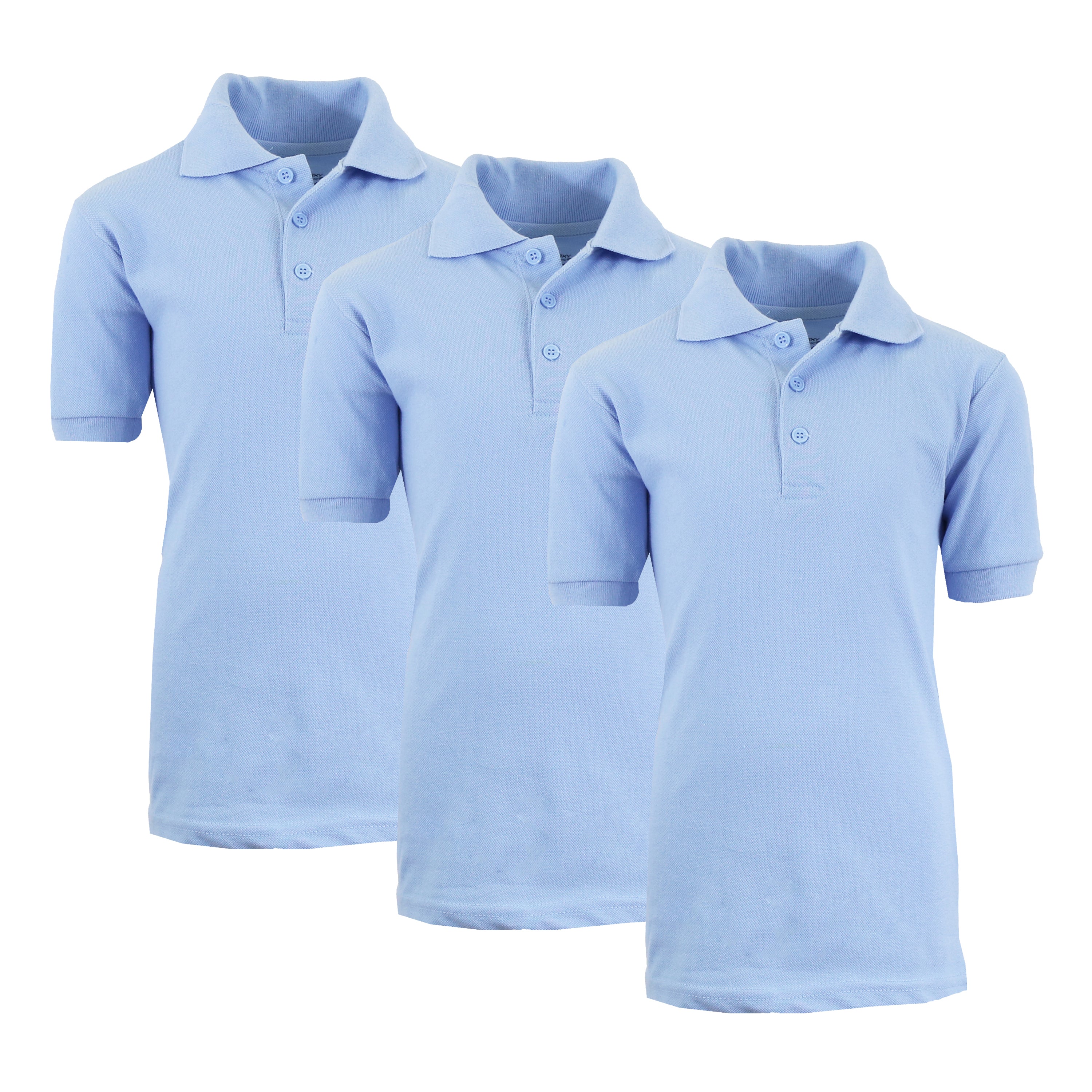 3-Pack: Boys School Uniform Polo Good Selling Sale Online