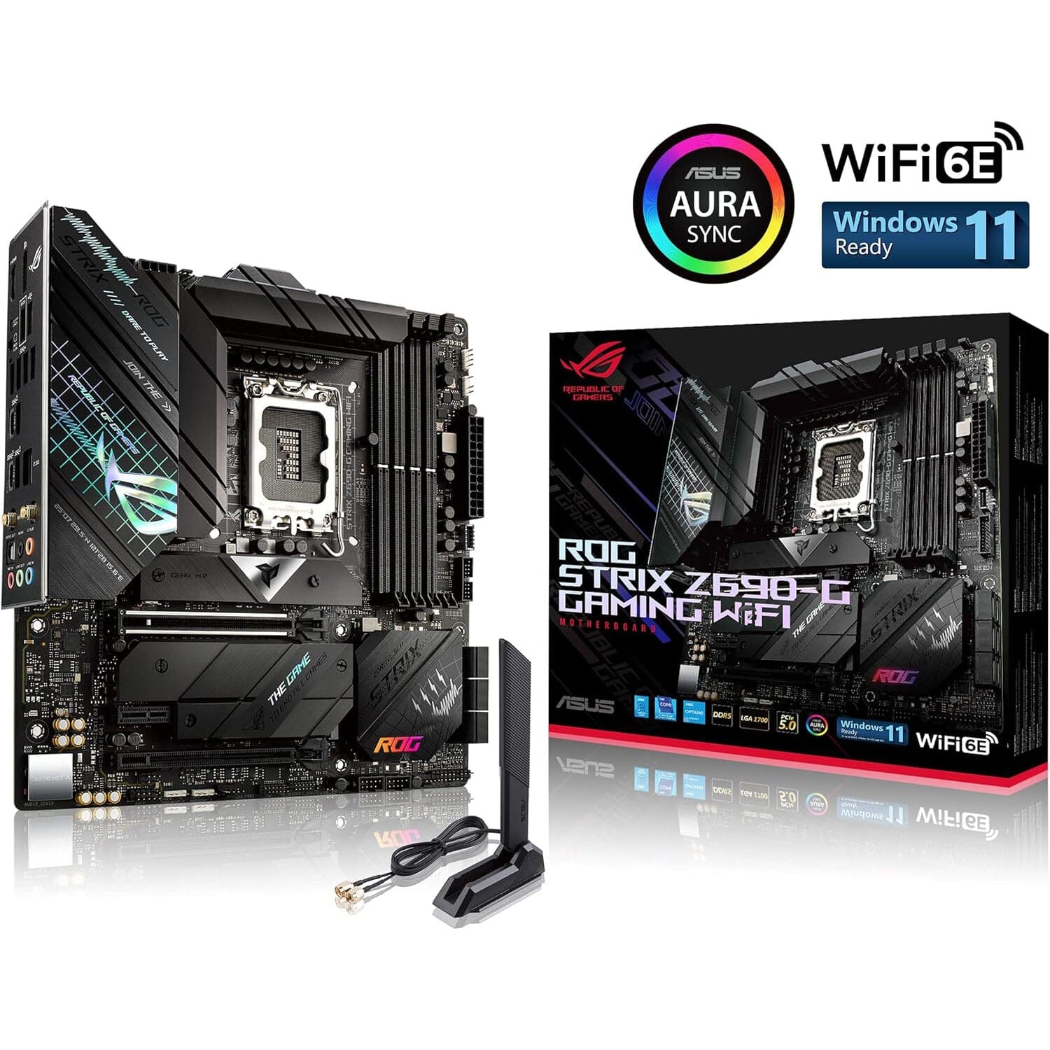 ASUS ROG Strix Z690-G Gaming WiFi 6E LGA 1700 (Intel 12th Gen) (Refurbished) Outlet Wiki