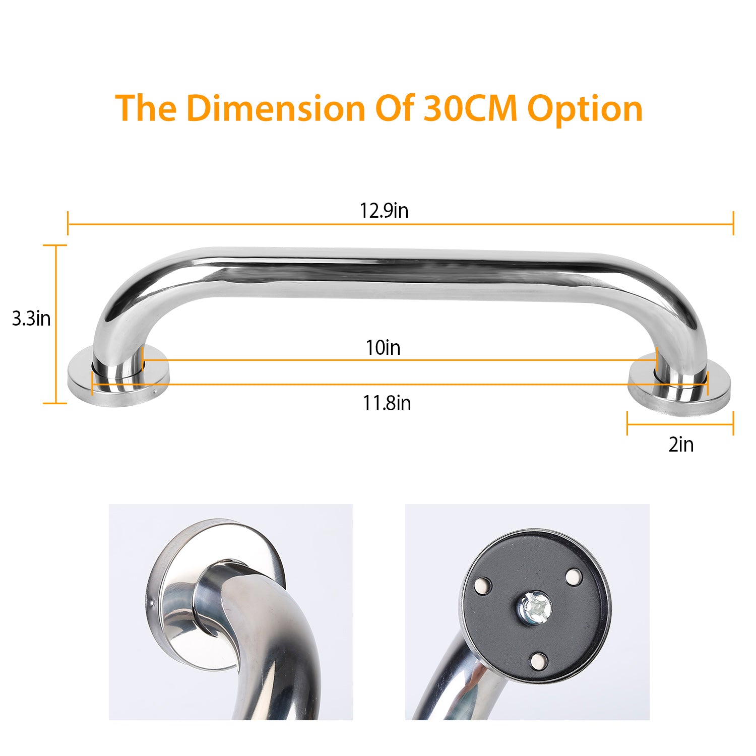 2-Piece: Bath Grab Bar Lowest Pice