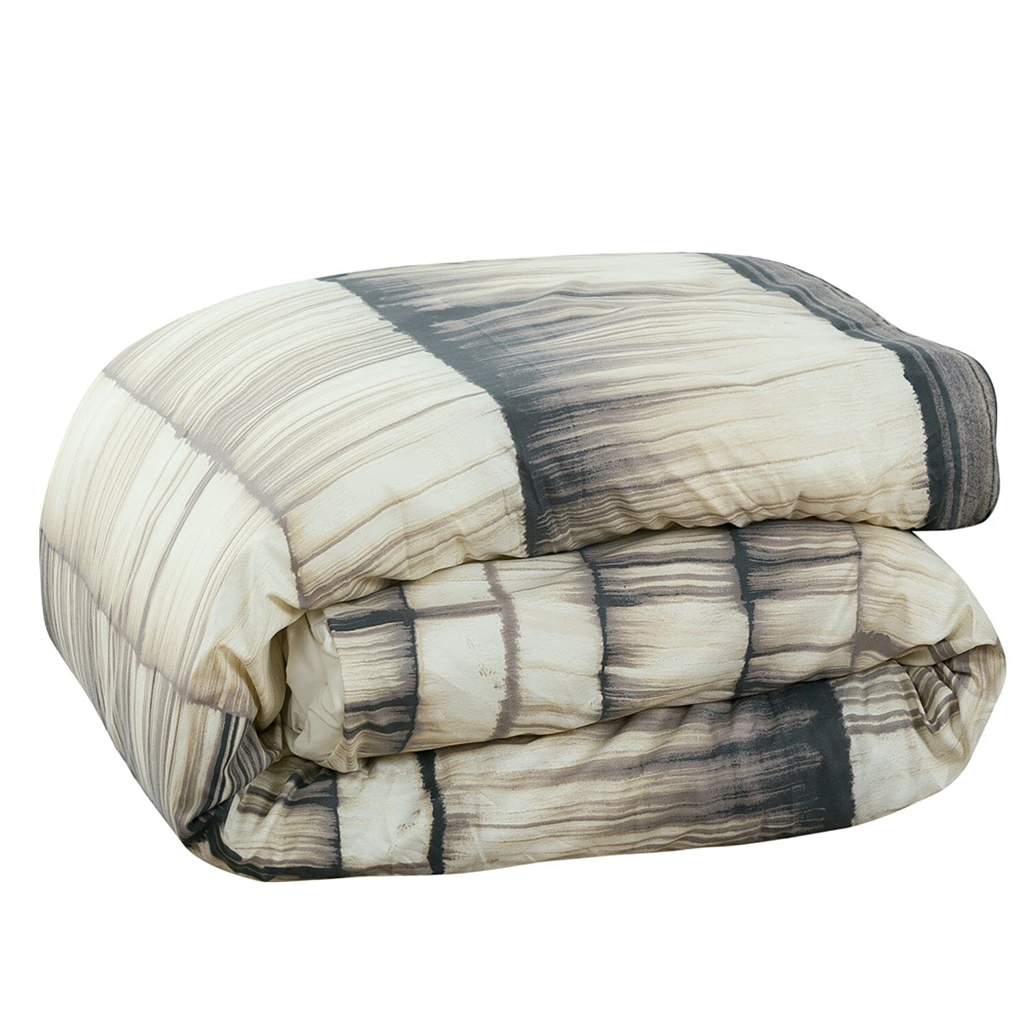 3-Piece: Global Stria Stripe Comforter Set Cheap Amazon