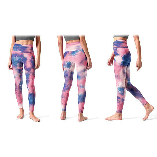 4-Pack: Women's High Waisted Ultra Soft Tie Dye Leggings Outlet 2025 New