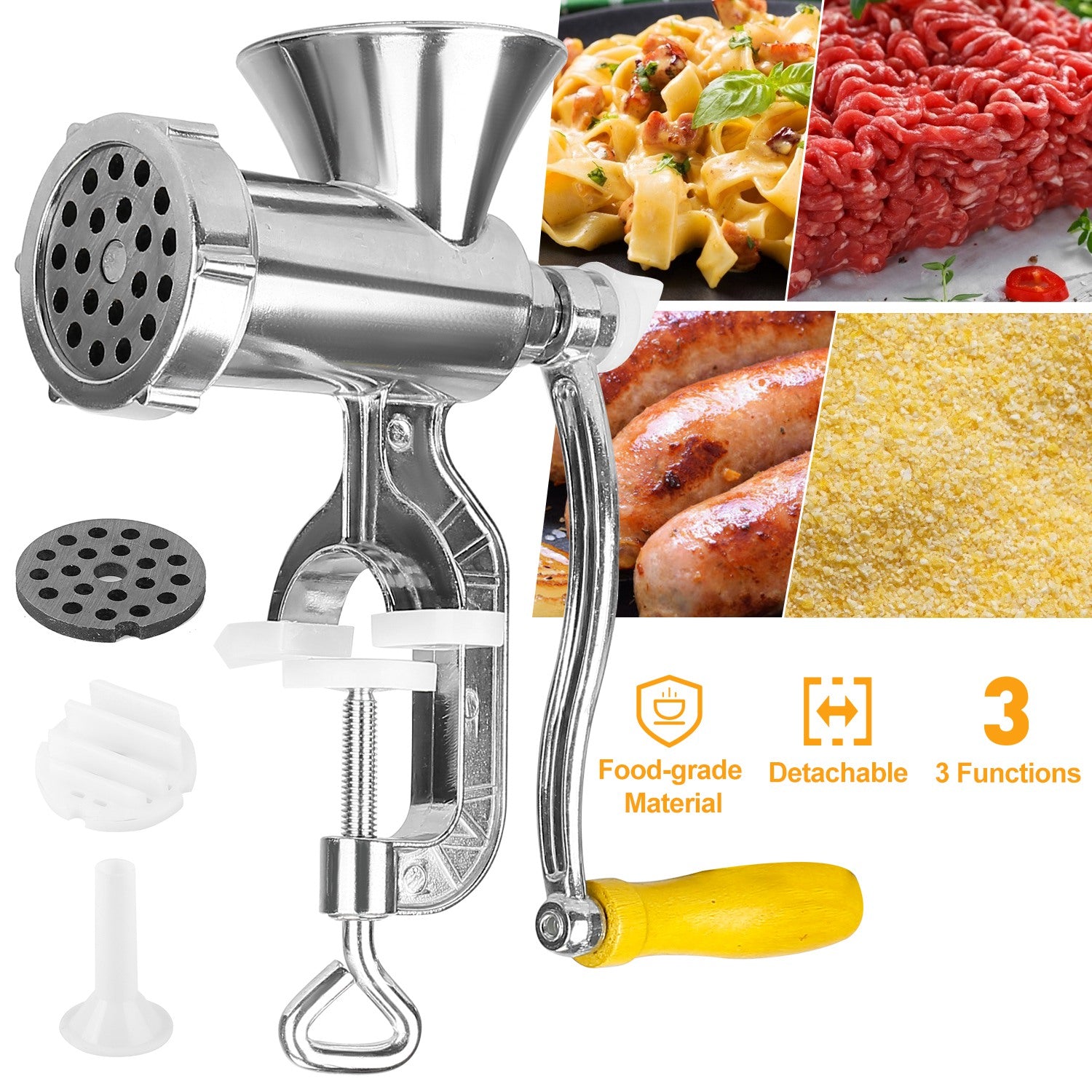 Heavy Duty Manual Meat Grinder Pictures For Sale