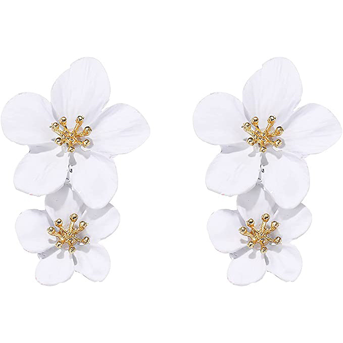 Women's Boho Flower Shaped Daisy Stud Earrings Discount 2025 New