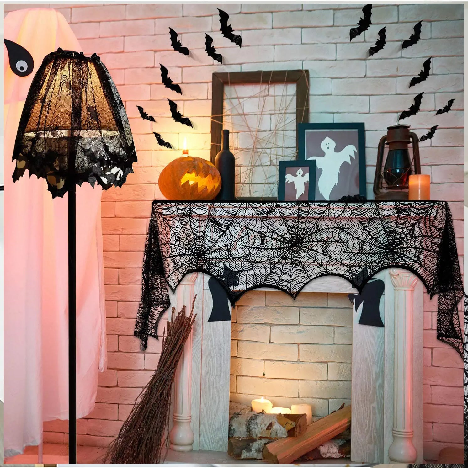 36-Piece Set: Halloween Decoration Set Pay With Paypal For Sale