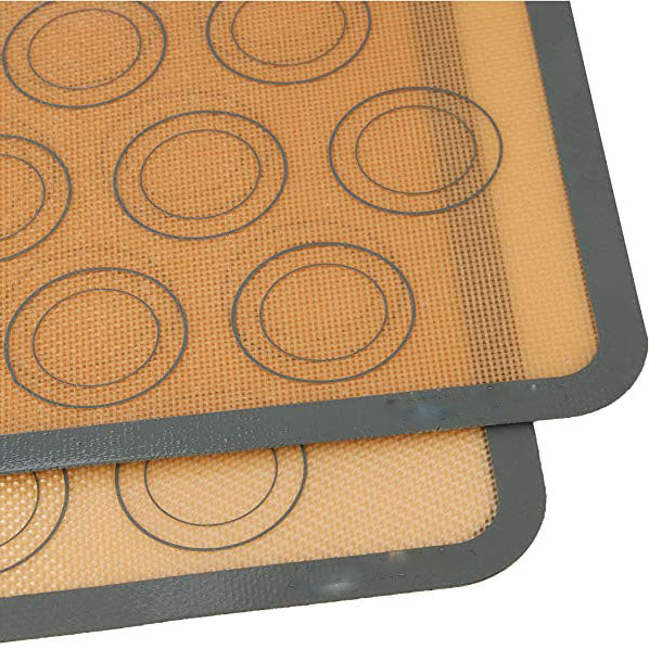 2-Pack: Silicone Nonstick Food Safe Macarons Baking Mat Brand New Unisex