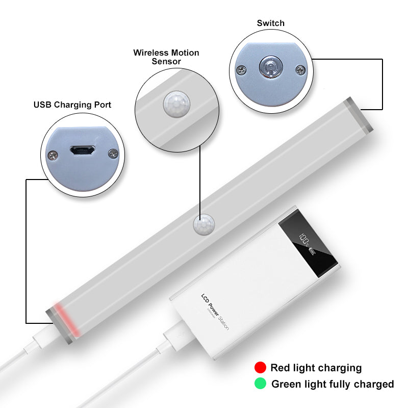 4-Pack: Stick Anywhere LED Motion Sensor Light Clearance Online Online