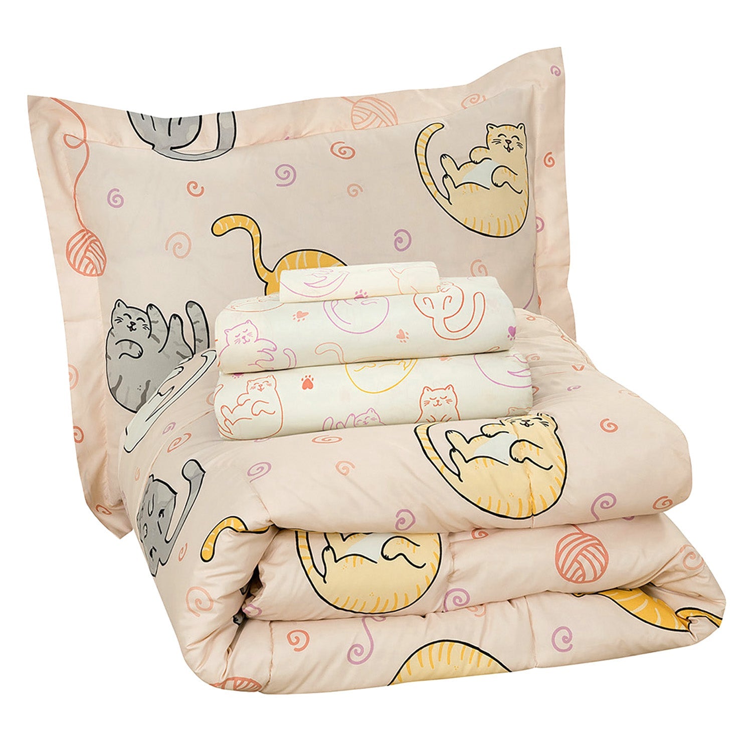 Kidz Mix Sleepy Cats Bed in a Bag Geniue Stockist Cheap Pice