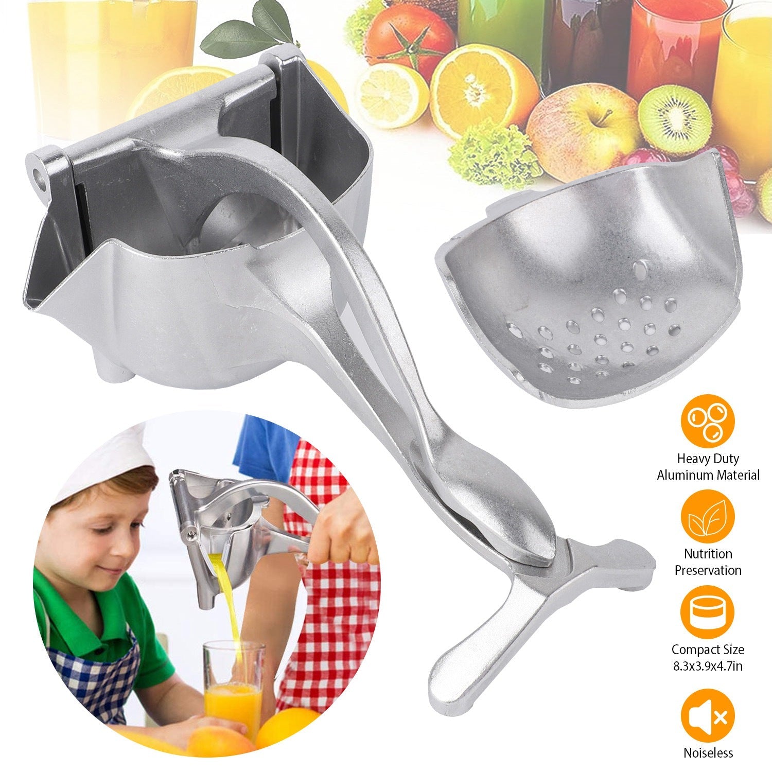 Heavy Duty Manual Fruit Juice Extractor Cheap Sale Latest Collections