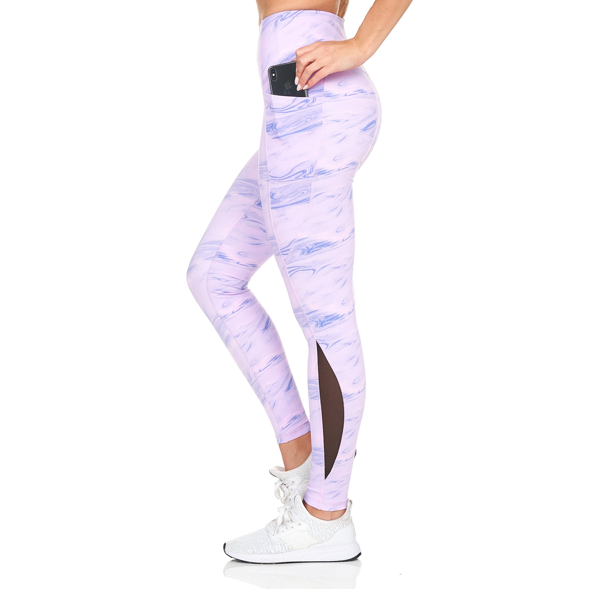 Women's Active High Rise Printed Leggings With Pockets Cheap Sale Release Dates